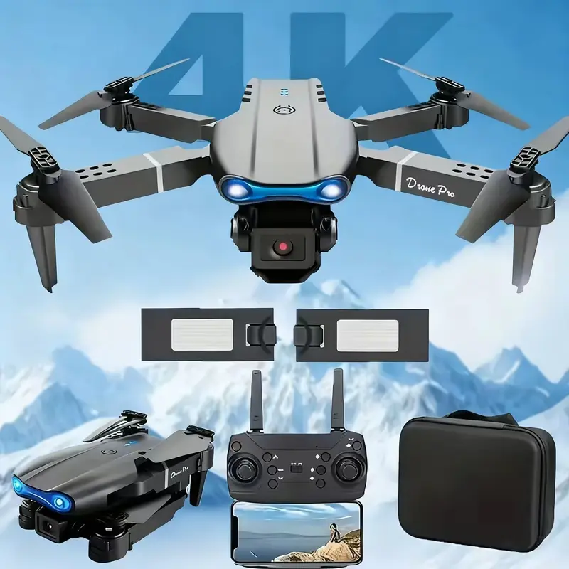 2026 Newest Entry-Level Drone E99, Dual HD Cameras For High Quality Image, APP Control, One Click Taking Off and Landing, 360° Rolling, Easy To Operate, Indoor and Outdoor Use, Battery Included, Beginner Friendly Drone, Suit For Daily Recording, Holiday G