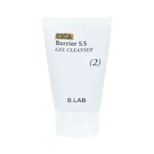 B_LAB Cica Barrier 5.5 Gel Cleanser (120ml) - Gentle Face Wash for Sensitive Skin - Facial, Skincare