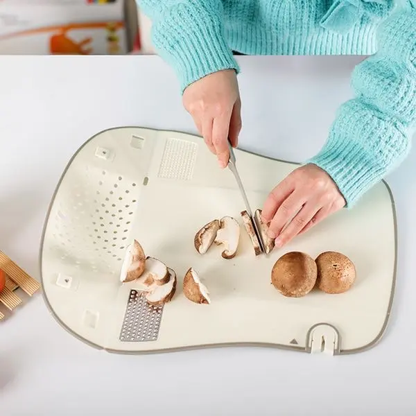 6-in-1 Multifunctional Folding Cutting Board