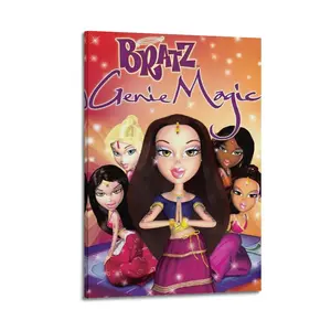 Bratz Modern Art Deco Painting Art Poster Wall Decoration Wall Poster Art Wall Rich Art Painting Corridor Art Painting Decoration