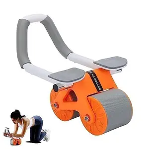 Automatic Abdominal Roller with Elbow Support – Exercise for Core Strength and Fitness