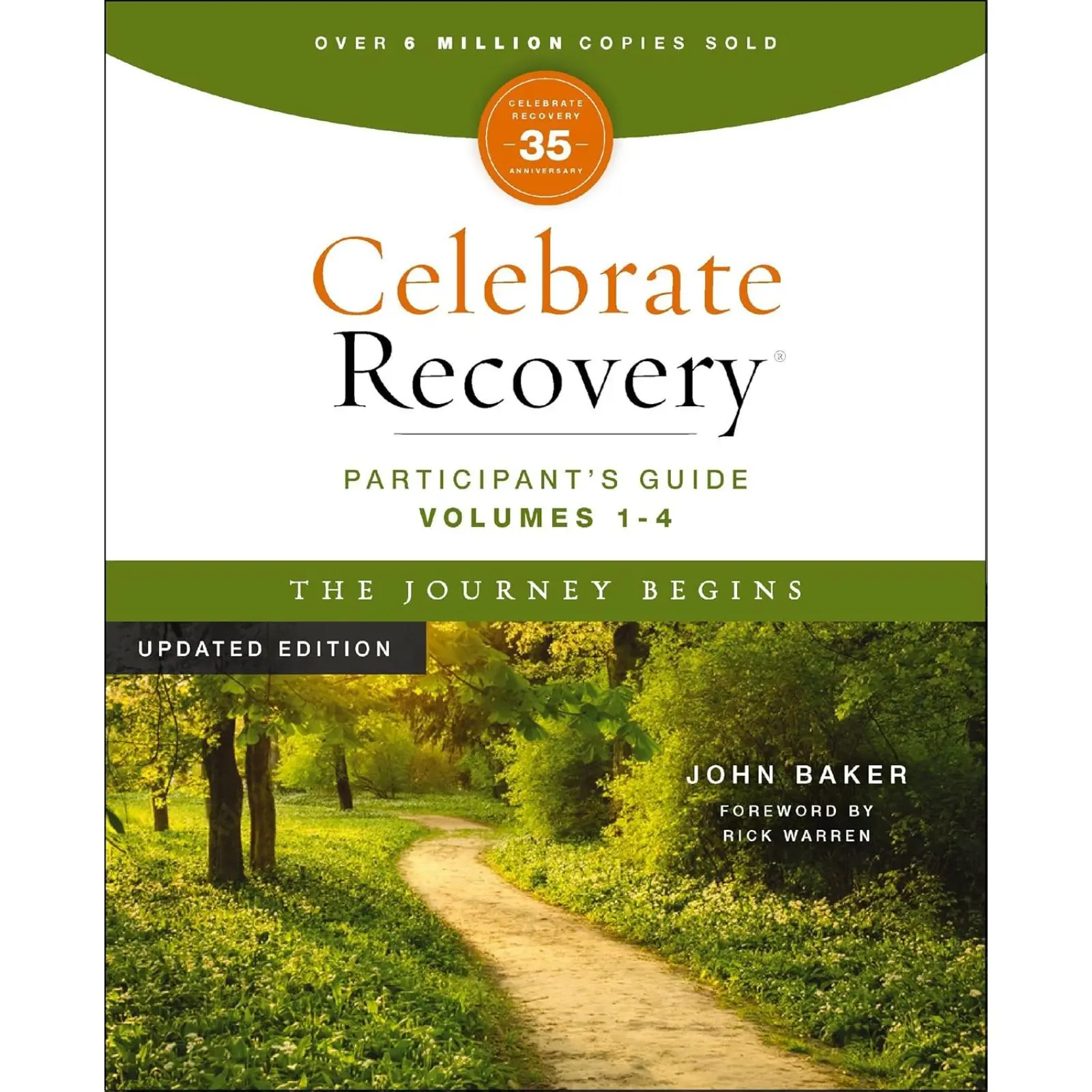 Celebrate Recovery Volumes 1-4 Updated English Participant's Guide - Christ-Centered Ministry Program with 25 Lessons, 8 Recovery Principles for Churches (Freedom from Hurts, The Journey Begins), Develop Stronger Relationships