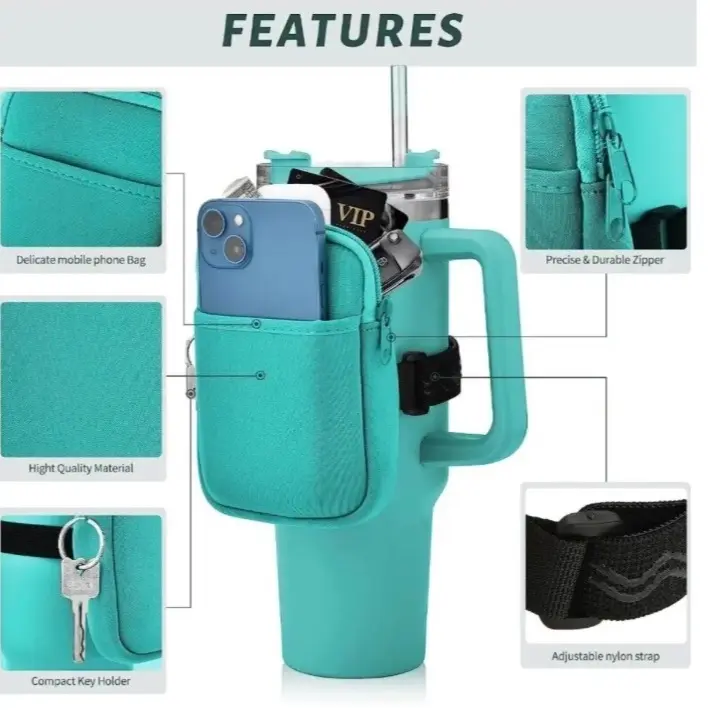 Water Bottle Pouch Accessories Drinkware Tumbler