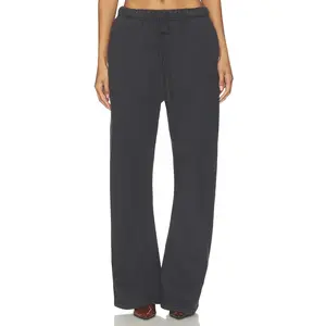 Fear of God ESSENTIALS Signature Classic Fit Flare Sweatpant in Faded Black