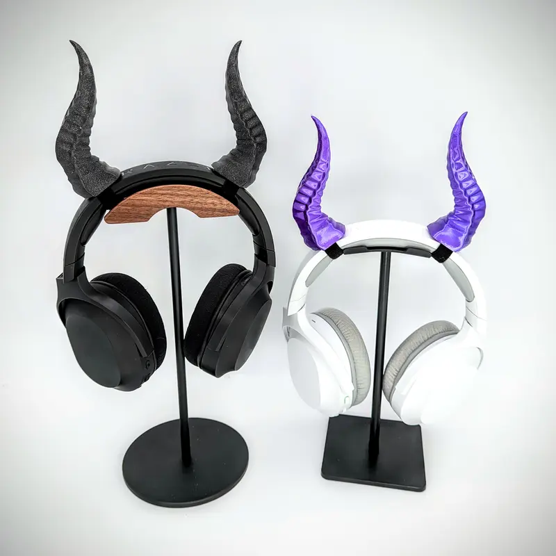 Spiky Horns Headphone Attachment | Cosplay Devil Horns Headband Prop