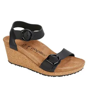 Papillio by Birkenstock Soley Leather Wedge Sandal