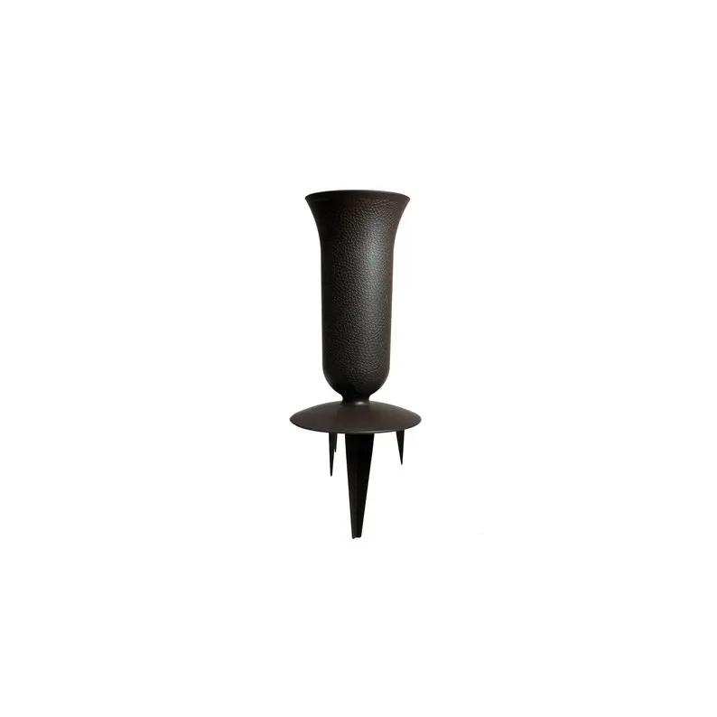 Sympathy Silks Plastic Cemetery Vase with Spikes Sympathy Silks Plastic Cemetery Vase with Spikes