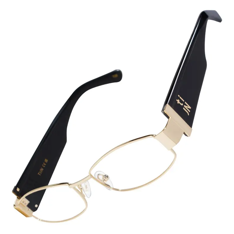 「TIJN-Iconic-Talani」Funky Metal Glasses for Women Lightweight Comfortable Style for Daily Use Eyeglasses Casual Fashion Frames Casual Fashion Frames
