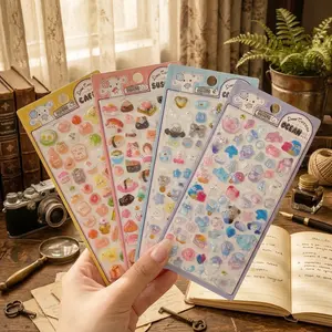 4pcs Cartoon 3D Sticker Set, Self-Adhesive Refrigerator Decorations, Perfect Gift for Friends and Family, Essential Furniture Accessories