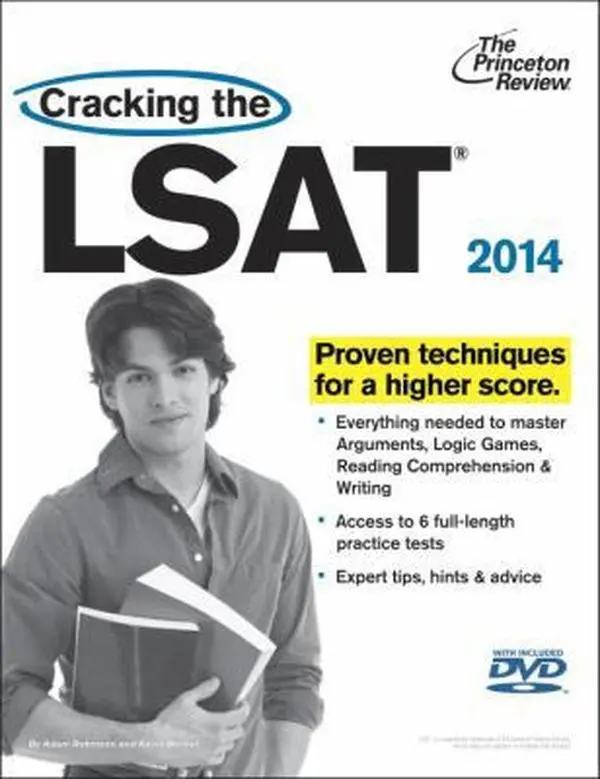 USED-Cracking the LSAT with 6 Practice Tests & DVD, 2014 Edition (Graduate School Test Preparation) by Princeton Review (Paperback)