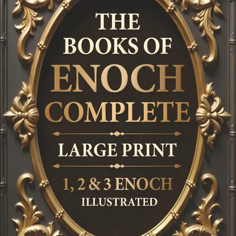 The Books of Enoch Complete LARGE PRINT (Illustrated): 1, 2 & 3 Enoch With Authentic Illustrations, Insightful Introductions and Commentary