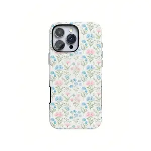 Pastel Garden Sunday Case, Aesthetic Phone Case,phone Case Suitable for Iphone 11/12/13/14/15/16/17 Pro Promax Plus Air and Samsung S22/S23/S24/S25 Plus Ultra Fe,Screen Protector,FidgetsSuitable for IPhone 17 Air