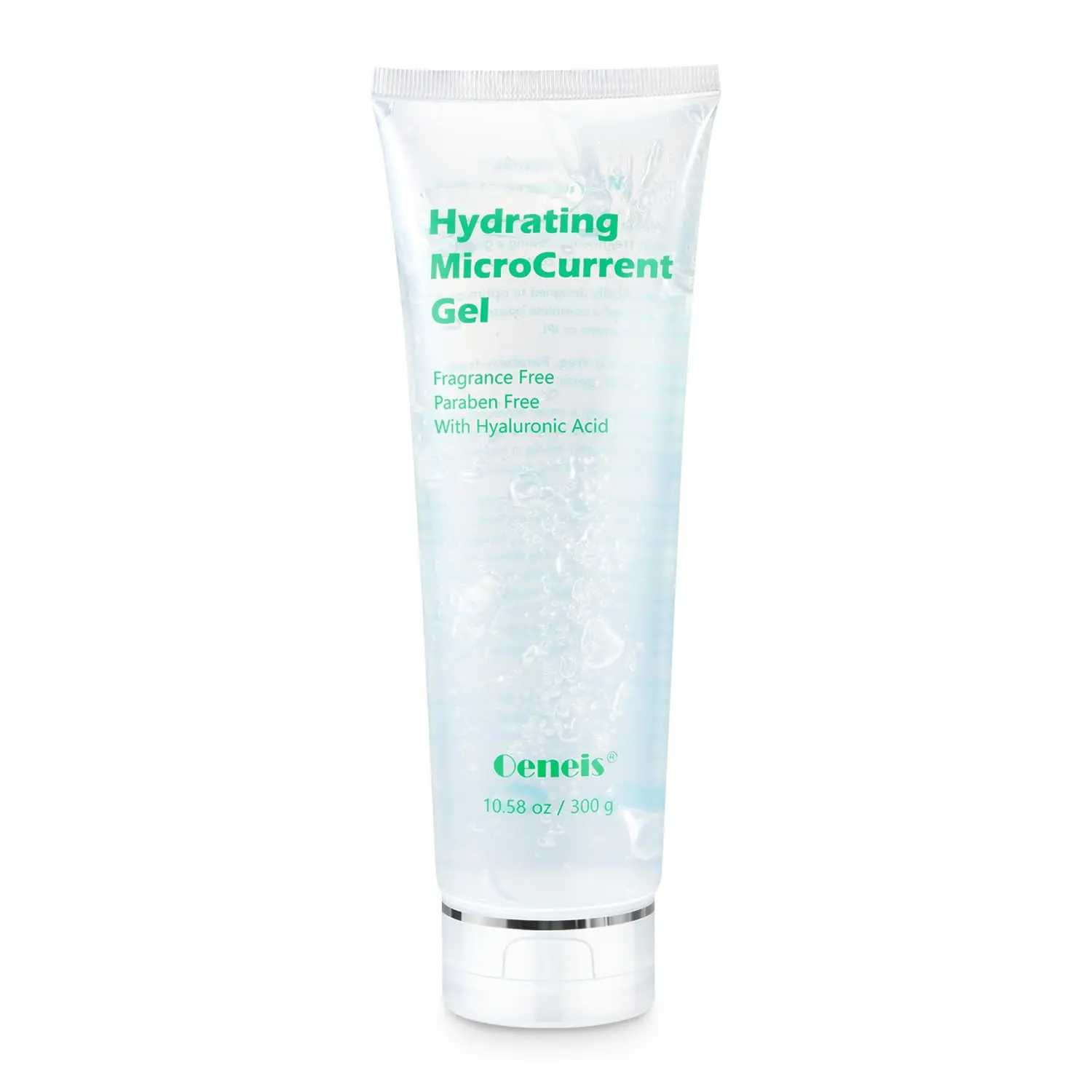 Hydrating Microcurrent Conductive Gel for Face with Hyaluronic Acid & Aloe | For microcurrent, RF, EMS, facial massagers & other beauty devices. Water-based, fragrance-free, paraben-free & non-sticky