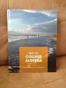 USED-Mat 110 College Algebra custom edition for trident technical college (Unknown)