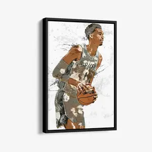 Victor Wembanyama Poster Painting Hand Made Posters Canvas Print Kids Wall Art Home Man Cave Gift Decor