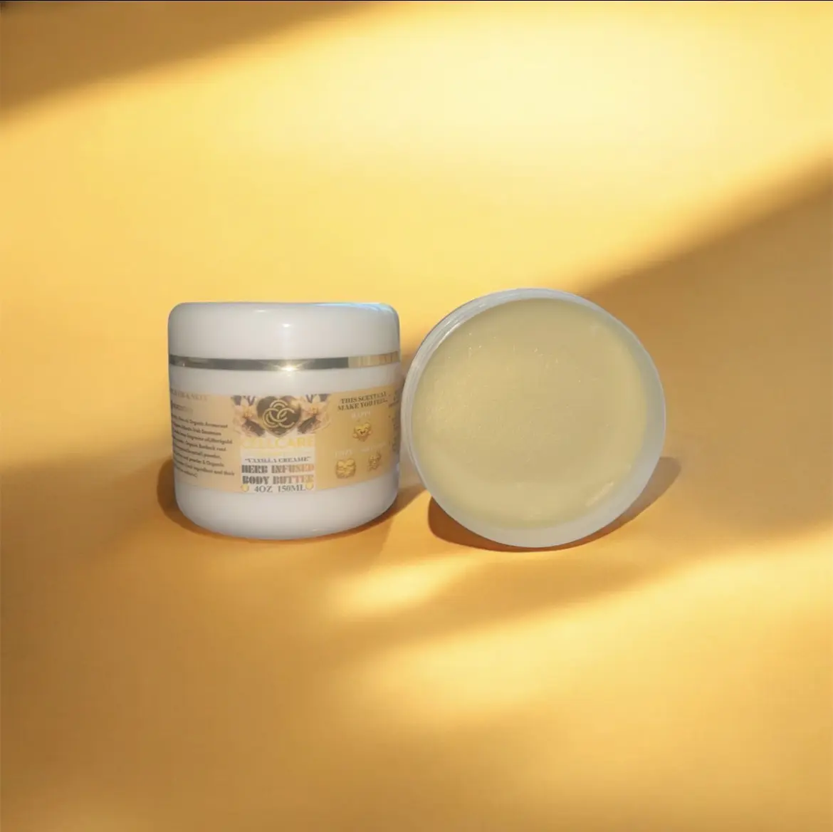 Vanilla Creame herb infused body butter