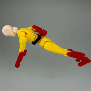 3D Printed ONE PUNCH-MAN Anime Multi-Jointed Toys Action Figures Saitama Shapeshift Robot Mythical Mannequin Model Gifts