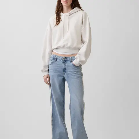 Gap Women's Low Rise '90s Loose Side Stripe Jeans