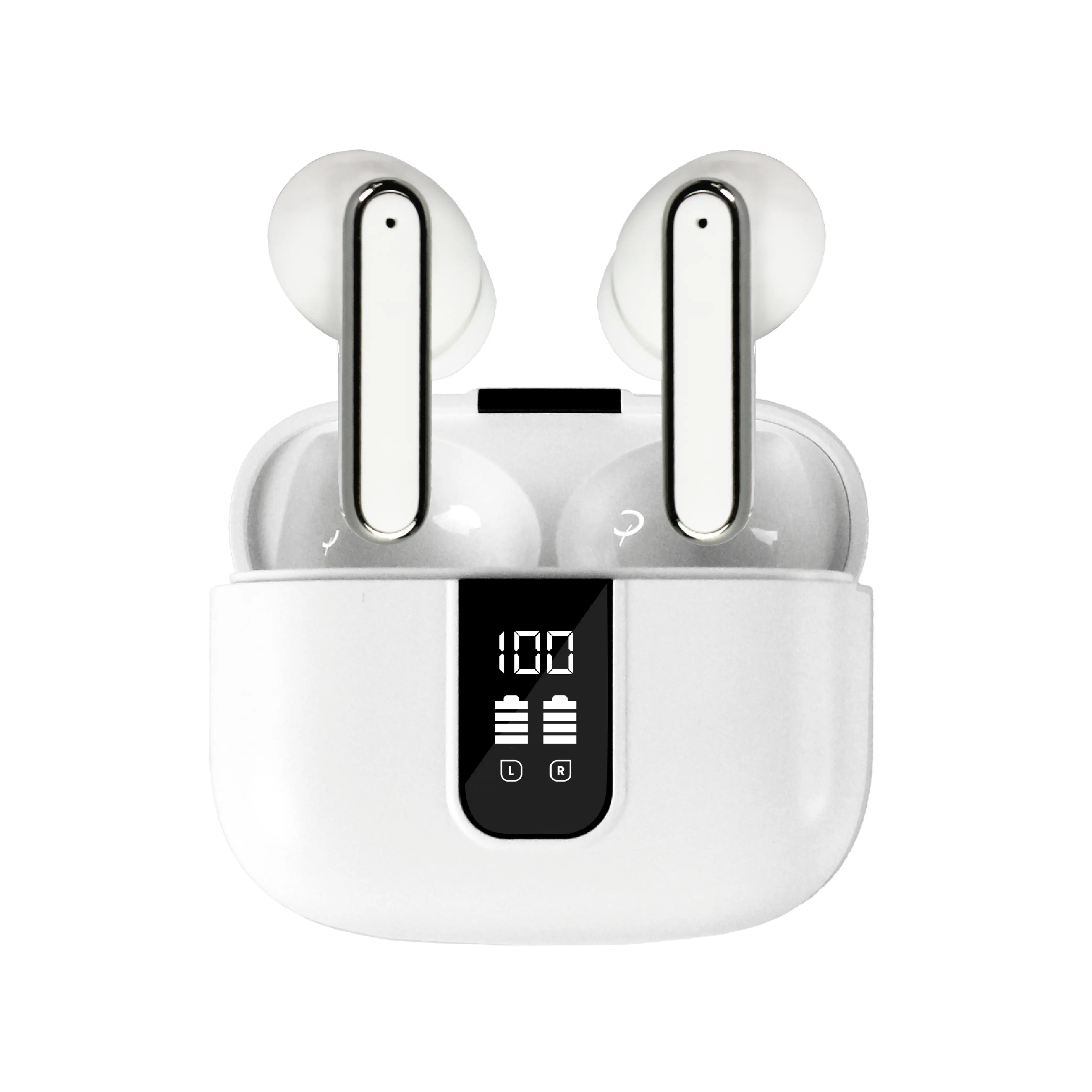 21X True Wireless Bluetooth Headphones Earbuds - ANC Noise Cancellation, HiFi Sound, 20H Playback, LED Charging Display Case, BT 5.3, Touch Control, IPX4 Waterproof, Compatible with iOS & Android Phones, Tablets, Headphone
