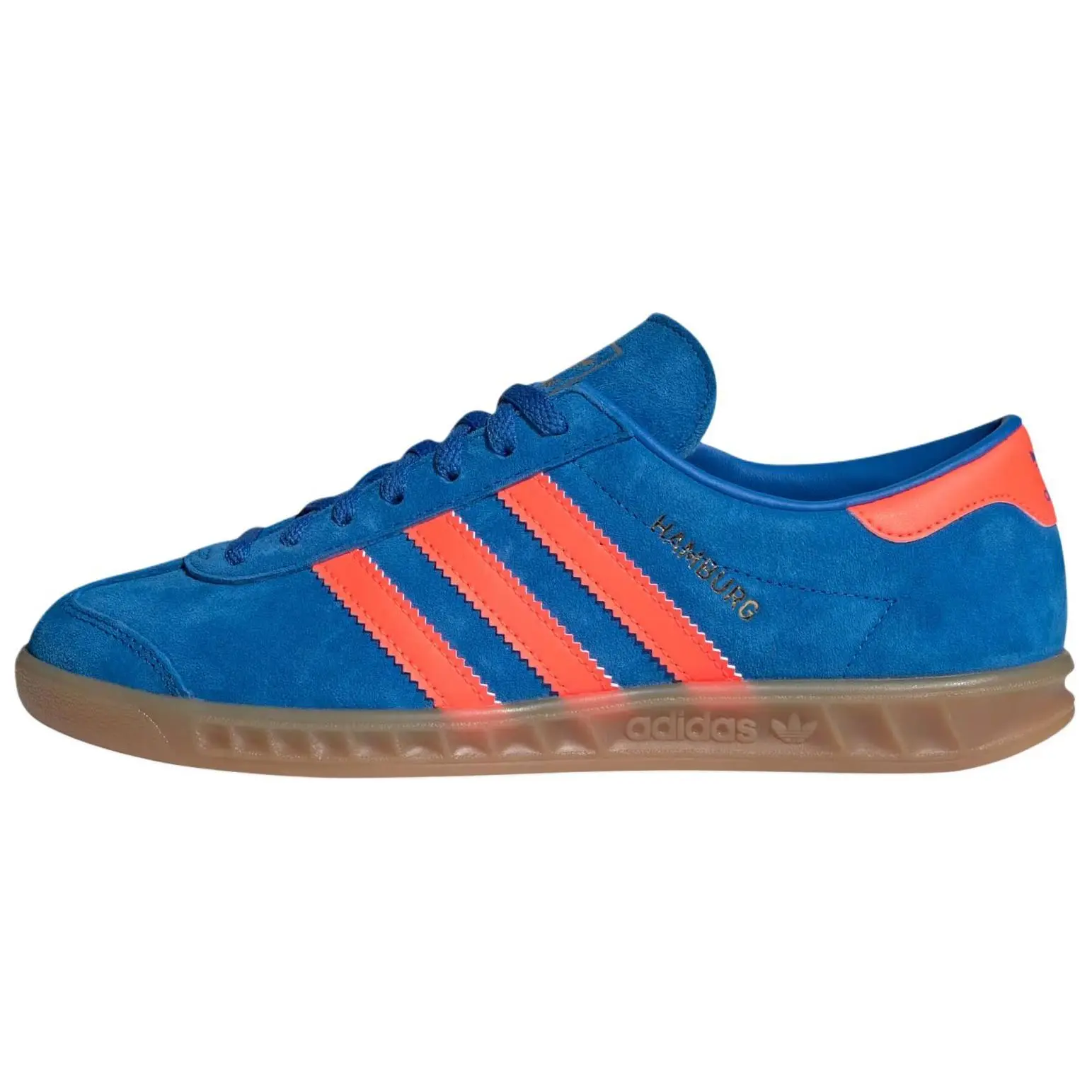 Adidas Wmns Hamburg Blue Bird Solar Orange' Durable Non-slip Low Top Skate Shoes Women's IH5471