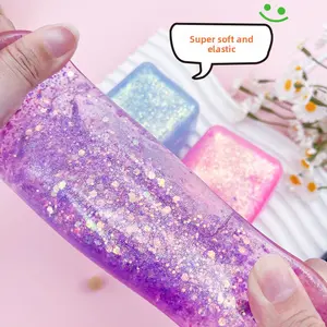 Stress-relief toy Water Cube Squishy Fun Stress-relief gadget, simulated ice cube, creative stress-relief toy for children