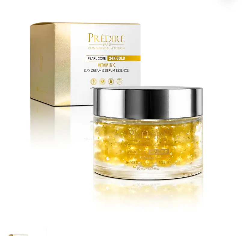 Predire Paris  Pearl Core 24K Gold Vitamin C Day Cream & Serum Essence