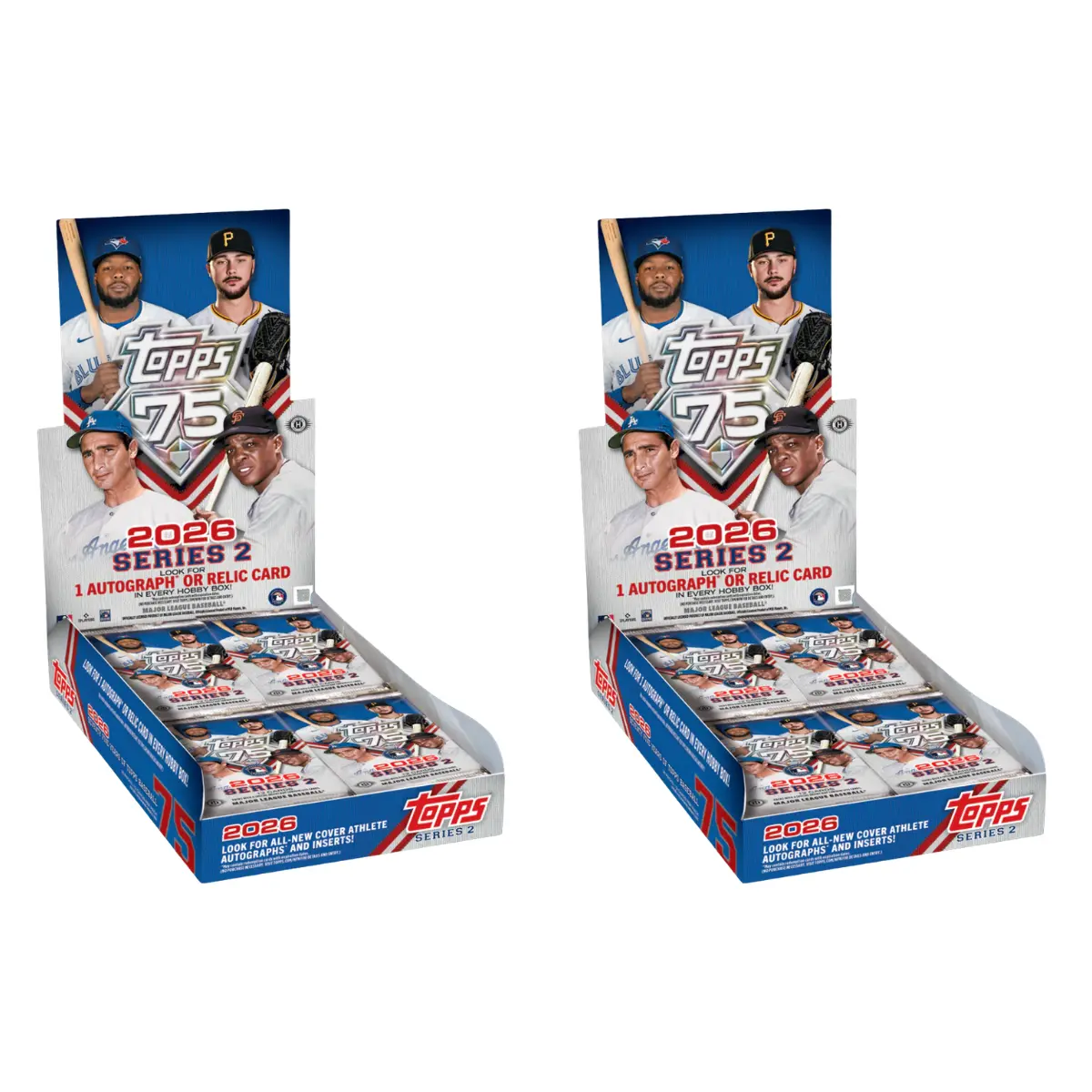 2x 2026 Topps Series 2 Baseball Hobby PYT Break 6/28 #1