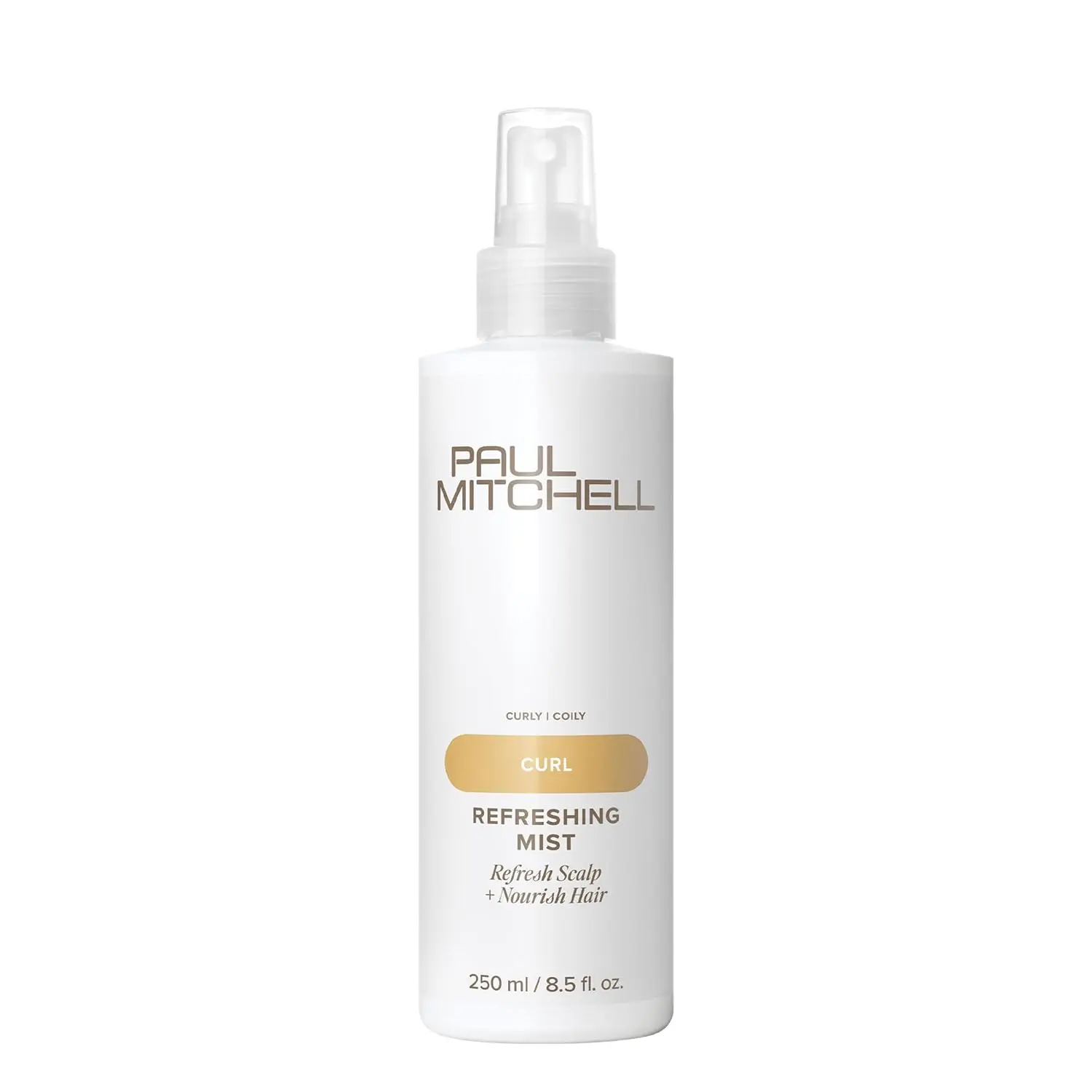 Paul Mitchell Refreshing Mist Rice-Infused Hydrating Hair Treatment - Haircare for Scalp Care, Curl Types 3a to 4c, Cruelty-Free, 8.5 fl oz, Moisturizer, Lightweight, Nourishing