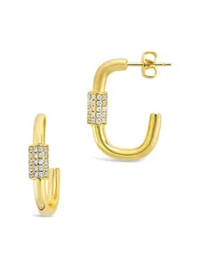 Oval Carabiner Hoops