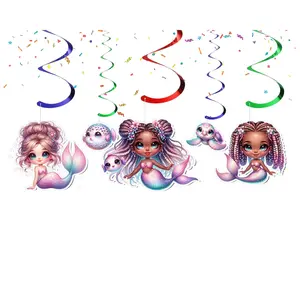 Mermaid Streamers 10 pcs