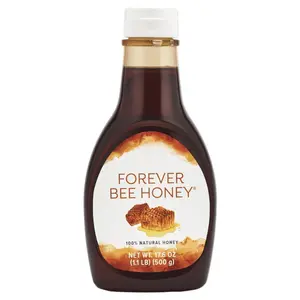 Forever Living Bee Honey - Responsibly Harvested Mountain Honey with Rich Smooth & Complex Flavor - Gluten-Free - 17.6 oz Sweet Natural