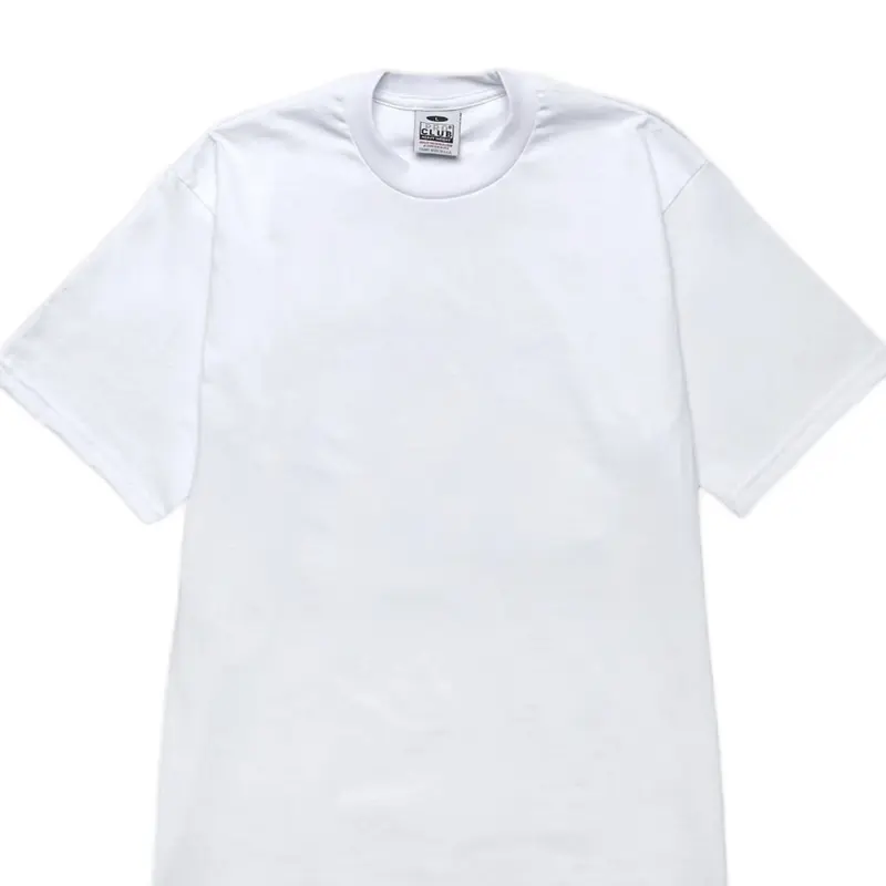 In style Black and white pro-clubs uni-Sex Tops Underwear Gym Menswear Stylish Unisex Streetwear Tshirt Crewneck T-Shirt Round Neck Tropical Casual