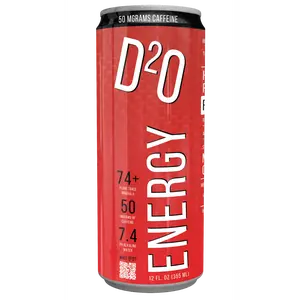 D2O (Blvck Cherry) Energy Drink
