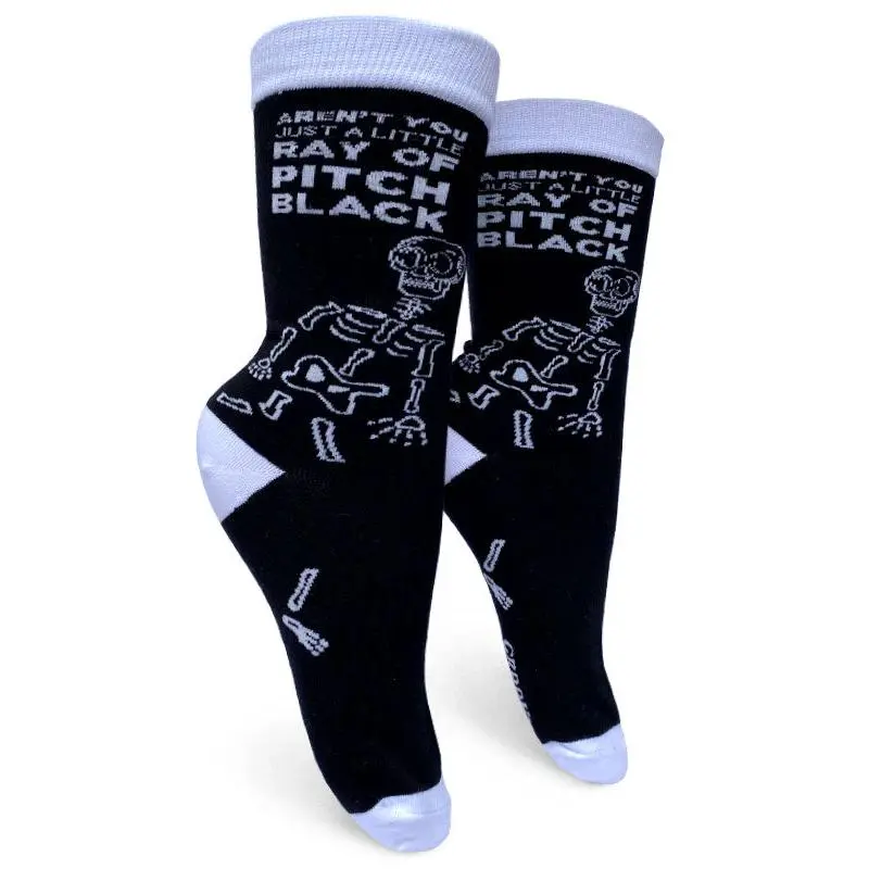 Ray of Pitch Black Socks