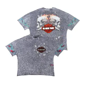 Vie+Riche T-Shirt - Skullcycle - Grey - VR1405