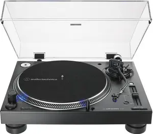 Audio Technica AT-LP140XP-BK Direct-Drive Professional Fully Manual DJ Turntable (Black)