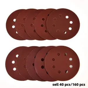 Sandpaper,Sander Pads,5-inch Orbital Sander Pads,Drywall Sander Remove Popcorn Ceiling Sheetrock, Sand Paper, Suitable for Random Track Sanders, Sanding Disc Grit Sizes 60, 80, 120, 150, 240, 320, 400, and 600 Mesh Combinations.