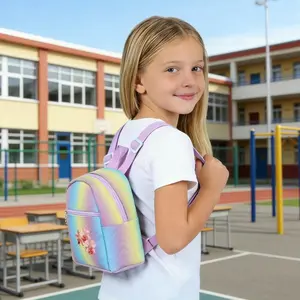 Versatile Floral-Print Backpack for Outings — A High-Capacity, Adjustable Bag Ideal for Teenagers