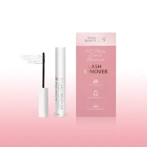 VEYESBEAUTY Lash Remover for Cluster Eyelash Extensions Clear Remover for Self-application Individual Lashes at Home Makeup