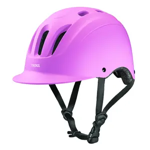 Troxel Sport 2.0 Horse Riding Western Helmet - Low Profile, ASTM/SEI Certified, Matte Finish - Multiple Sizes Pink / XS