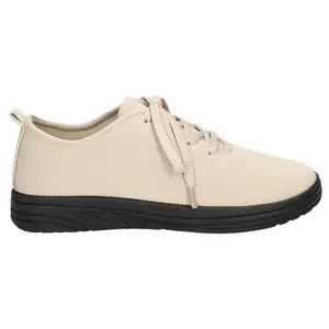 Easy Street Womens Command Lace Up Sneakers Shoes Casual - Beige