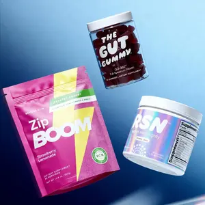 Wellness Era Holiday Bundle: One bottle of GG360 Zero Sugar Tri-biotic Gummies- One Bottle of RSN to Promote Better Sleep- One Bag of Zip Boom to Help with Energy and Cognitive Support. Gluten-Free, Vegan, Non-GMO