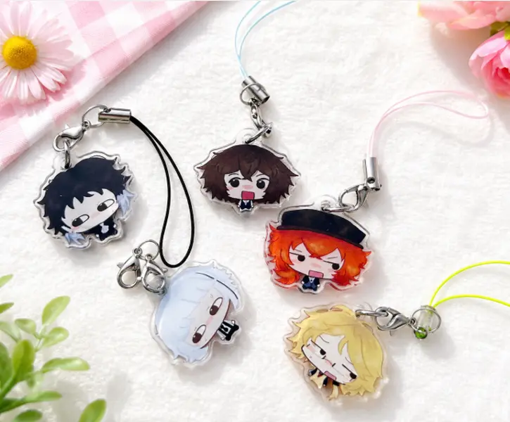 Bungo stray dogs Acrylic Keychain, Great For Daily Use Or As Thoughtful Little Gifts For Your Friends And Yourself.