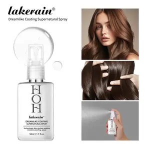 Keratin Smoothing Hair Spray, 1 Piece Frizz & Static Control Hair Serum, Leave-In Hair Treatment for Silky & Shiny Hair, Portable Conditioning Serum for Women & Men