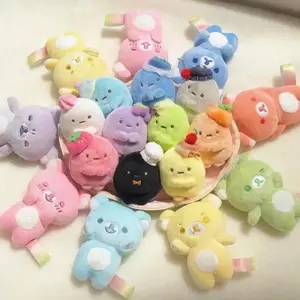 Macaron colors Rilakkuma Sumikko Gurashi Tapioca 10th Anniversary Plush Toy colorful SumikkoGurash Stuffed doll fluffy keychain