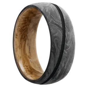 Forged Carbon Fiber + None Finish + Whiskey Barrel