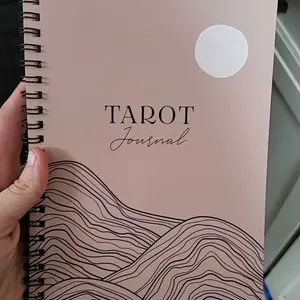 Tarot Journal 68 Pages Card Readings Spreads Major Arcana Cards Study Sheet Tarot Reading 9 Spreads Three Card Five Card Cross Five Card Celtic Cross Relationship Mental Healing Decision-Making Astrological Manifestation