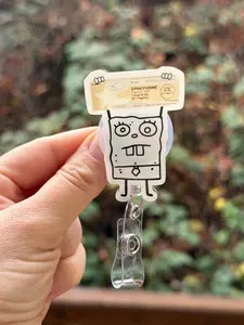 Doodle Bob Epi Box Badge- Nurse badge reel, RN, MD, pharmacy, healthcare, work accessory