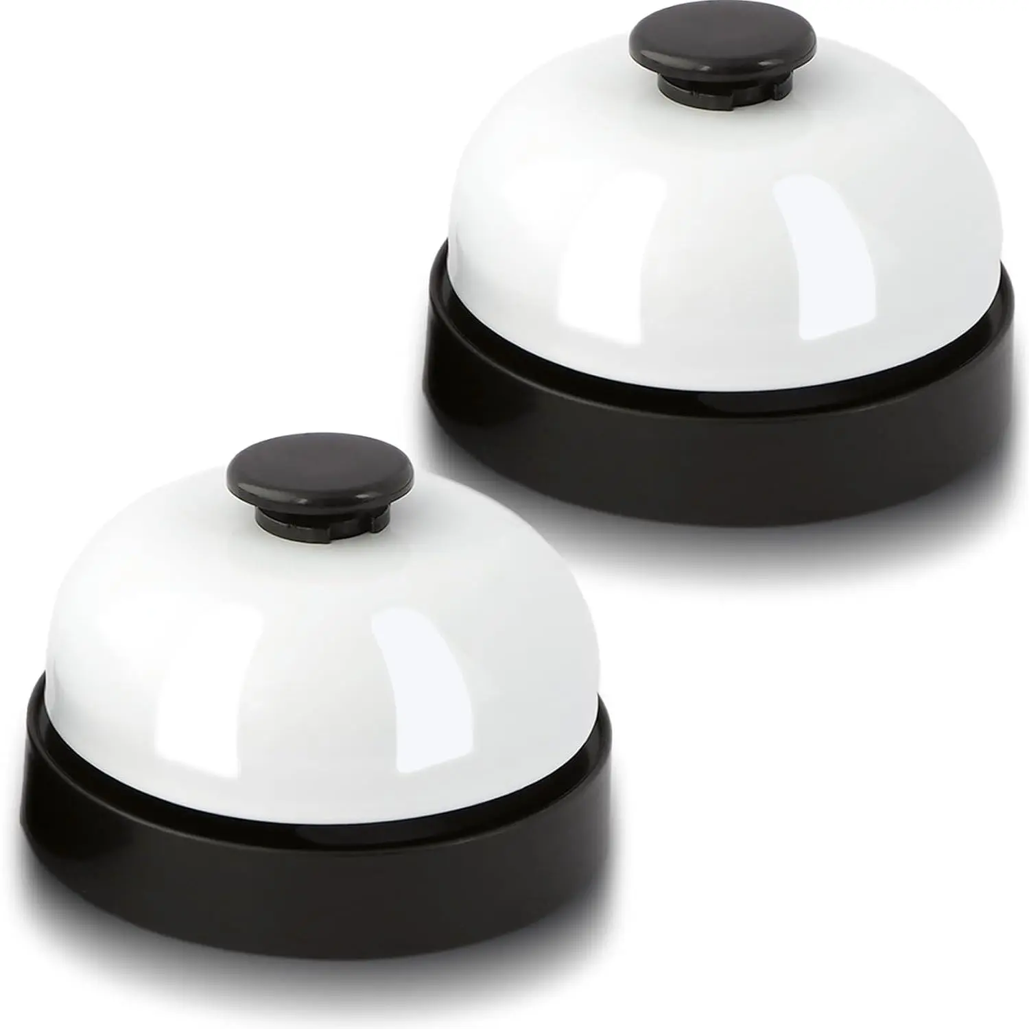 2 count Small Call Bell, 2.56 Inch Service Bell, Ring Bell for Service, Dinner Bell, Counter Bell, Desk Bell for Trivia , Bells for