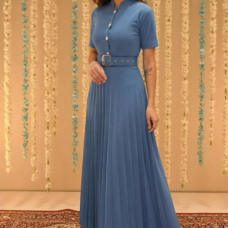 chinese dress ladies Women's Dress - Floral Tiered Chiffon Maxi Dress main image 1